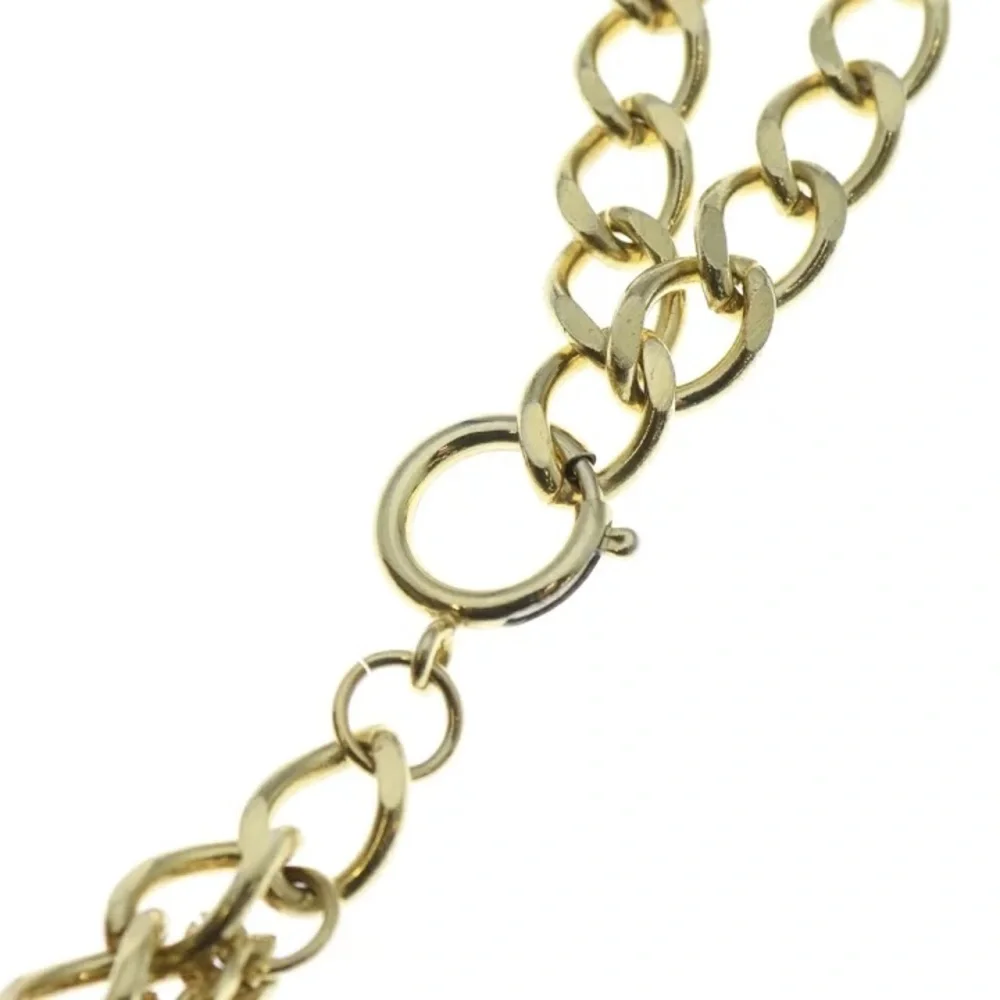 Authentic CHANEL vintage hanging links charms belt 80cm